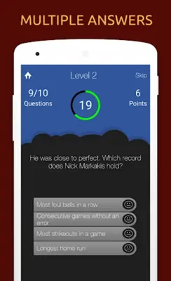American Baseball Quiz android App screenshot 4